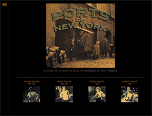 Tablet Screenshot of portsofnewyork.com